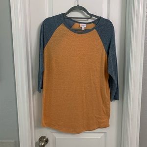 LulaRoe baseball tee